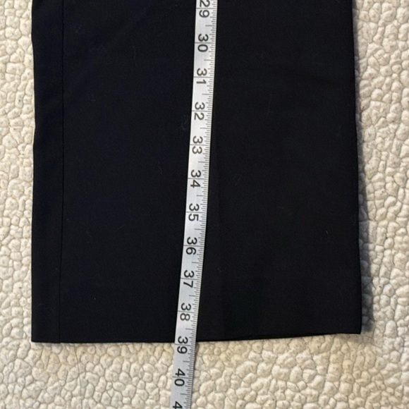 Ann Taylor LOFT Julie Trouser Pants Deep Space Navy Straight Leg Pleats Size 8 - Picture 12 of 14